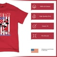 thumbnail image 6 of Trump 2024 Full Steam Ahead T-shirt Steamboat Willie MAGA Take America Back 47 President USA First Rally Men's Tee, 6 of 7