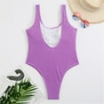 (2Pack) Women's onepiece Swimsuits Tummy Slimming Swimsuit High