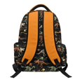 thumbnail image 2 of FUIALDOLG Dinosaur Skeleton Camo Pattern Lightweight School Backpack with Padded Multi-Pocket Kids Backpack, Large Capacity 17 Inch Book Bag for Sports Travel, 2 of 10