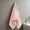 Pink, variant on Classic Striped Hand Towel, 29.1x13.3 Inch Soft Cotton Blend Bath Cloth with White Border, 1 Pack