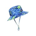 thumbnail image 5 of Cartoon Wide Brim Hats UPF+50 Sun Protection Kids Hats for Summer Mesh Underwater World 4-8T, 5 of 6