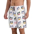 thumbnail image 2 of Logiee Cute Dog Print Mens Swim Trunks Quick Dry Board Shorts,Breathable Hawaii Beach Shorts Swimwear Bathing Suits-Medium, 2 of 6