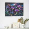 thumbnail image 6 of Gukieu Starry Night Iris Field Print Horizontal Canvas Decorative Painting 12x16 Inch Shrinkage Resistant Frame Hanging Home Wall Art Decor, 6 of 6