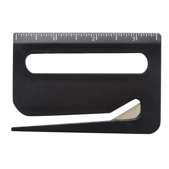 Binwennn Air Line Kit Envelope Opener 2025 Upgrade Letter Opener Envelope Slitter Mail Opener Tool Package Opener Cutter Wrapping Paper Cutter Tool With Pointed End & Scale