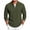 #01 Army Green, variant on Men's Quarter-Zip Pullovers Casual Stretch Long Sleeve Sweatshirts Soft Warm Tops for Winter Business Casual Army Green(M-2XL)