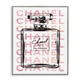 thumbnail image 5 of Stupell Industries Glam Perfume Bottle With Words Pink Black Framed Wall Art by Amanda Greenwood, 5 of 5