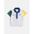 thumbnail image 2 of Wonder Nation Baby Boys Polo Shirt and Pants Set, 2-Piece, Sizes 0/3M-24M, 2 of 5
