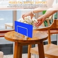 thumbnail image 2 of 4pcs Stainless Steel Baffle Holders Metal Partition Brackets Multi-purpose Divider Holders, 2 of 6
