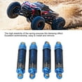 thumbnail image 3 of RC Car Shock Damper, Aluminum Alloy High Elasticity Spring Excellent Workmanship RC Car  Easy To Disassemble Wear Resistance Blue 1/18  for DIY, 3 of 8