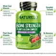 thumbnail image 4 of NATURELO&nbsp;Calcium&nbsp;Supplement - Vitamin C,&nbsp;Vitamin D3, K2, & Ca Magnesium Zinc for Bone Strength with Calcium 600mg - Plant-Based, 240 Vegetarian Capsules, Non-GMO, Soy & Gluten-Free, 4 of 5
