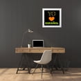 thumbnail image 3 of Grey, Jace 12x12 White Modern Wood Framed Museum Art Print Titled - Love Espanol, 3 of 4