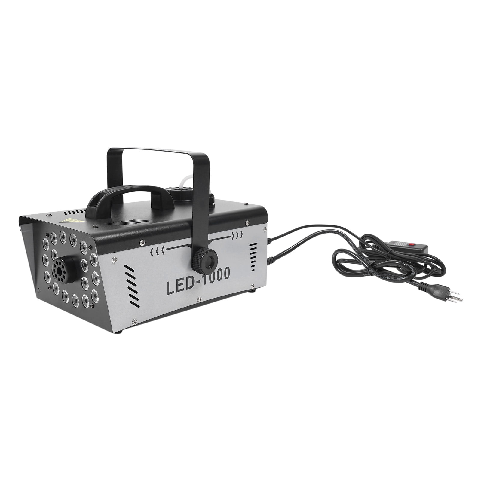 1 PCS Black 1000W Smoke Machine, LED Fog Machine, Party Smoke Machine, Tank Capacity: 1L/0.26gal, Product Size: 32*20*13cm/12.59*7.87*5.11inch