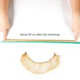 thumbnail image 4 of Hair Net 100 Pcs 20Inches Individual Packed Invisible Hair Nets Elastic Edge Mesh Hairnets for Food Service Women Buns Ballet Cooking(Light Brown), 4 of 4