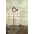 thumbnail image 2 of Murdock, Ramona 13x18 White Modern Wood Framed Museum Art Print Titled - Windmill on a Hill, 2 of 4