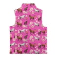 thumbnail image 5 of chaqlin Horse Vest for Girls 10-12 Trendy Y2K Zip Up Vests Coat Flower Sleeveless Athletic Jacket Lightweight Sports Tops with Pockets Spring Winter Clothes, 5 of 6