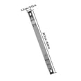 thumbnail image 2 of YSNOOWE 2Ud De Seguridad Para Y Patios Ajustable Sin Necesidad De Taladro Con Compacto Plata, 2 of 8