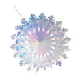 thumbnail image 3 of Shisuyan Picture Frame Metal Hanging Pendant Snowflake Ornament 1pc, 3 of 8