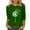 Green, variant on Womens Spring Tops 2026 Trendy Womens Summer Tops Trendy Plus Size Blouses For Women White V Neck T Shirts Women Fitted