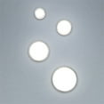 thumbnail image 4 of WAC Lighting Dot 9" LED 3500K Round Stainless Steel Flush Mount in Chrome, 4 of 5