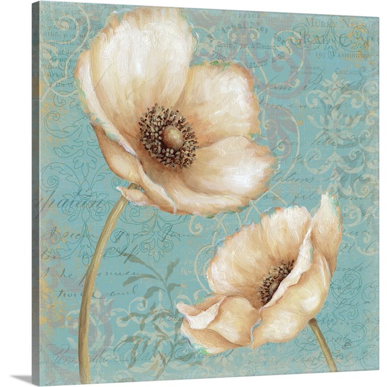 Flower Jars | Big Canvas Wall Art Print | Great Big Canvas