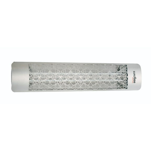 Eurofase Heating - 4000 Watt Electric Infrared Dual Element Heater-480 Voltage-White Finish-Astra Decorative Fascia