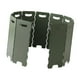 thumbnail image 5 of Parabrisas de quemador de campamento, bloqueador de viento 11 placas, parabrisas de pantalla de viento plegable de metal para un picnic para acampar, 5 of 8