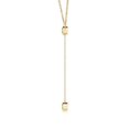thumbnail image 2 of Angara Collier Péridot Naturel - Collier Style Lariat Péridot Rond 1.1 ct en Or Jaune 14K pour Femmes, 2 of 8