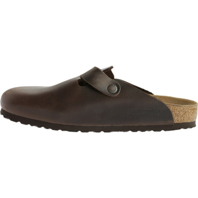 Birkenstock Boston Amalfi Leather Soft Footbed Walmart