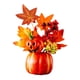 thumbnail image 3 of Decoración de calabaza de otoño decorativa con hojas de arce, adorno resistente, calabaza falsa para Estilo D, 3 of 9