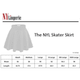 thumbnail image 3 of NYL Womens A-Line Flared Skater Skirt Reg and Plus Size - Made In USA, XX-Large, 3 of 3