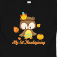 thumbnail image 4 of Inktastic My First Thanksgiving Owl Boys or Girls Baby T-Shirt, 4 of 5