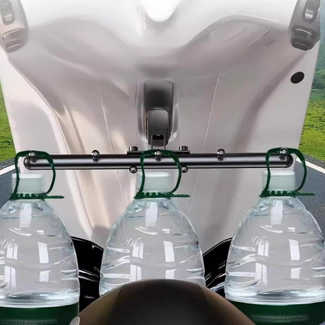 Gancho de montaje frontal para bicicletas eléctricas, accesorio para ciclismo, ganchos múltiples para llevar bolsas de comida para llevar, gancho de