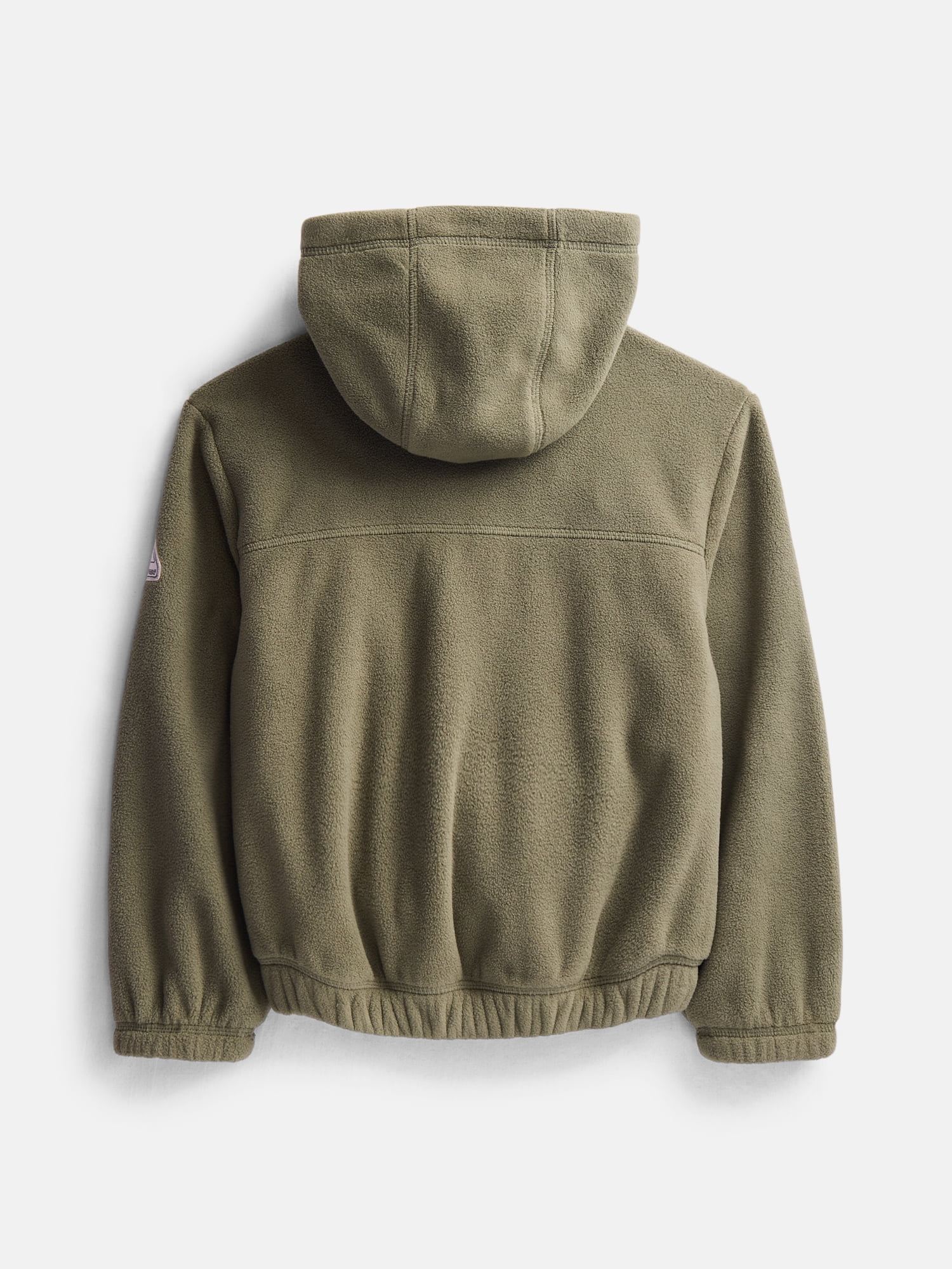 Ozark Trail Girl's Quarter Zip Fleece Hoodie, Size 4-18 & Plus