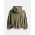 thumbnail image 2 of Ozark Trail Girl's Quarter Zip Fleece Hoodie, Size 4-18 & Plus, 2 of 3