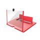 thumbnail image 1 of Inteprter Lupa de pantalla de teléfono móvil 3D de 10/12 pulgadas, soporte de amplificador de vídeo HD con lupa de juego, soporte de escritorio plegable Teléfono y Comunicación Rojo 12インチ, 1 of 6