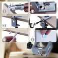 thumbnail image 4 of Liquidation & Promo, 8mm Rebounder Punch Tool, Adjustable Strike Aid, Heavy-Duty Steel Construction, Precision Hole Maker, for Woodworking, Craftsmanship, DIY Projects, Industrial Quality Soulcaz, 4 of 6