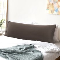 PiccoCasa 100% Cotton Body Pillowcase Envelope Closure 20"x 55" 1PCS Beaver