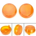 thumbnail image 4 of Turn Signal Light Lenses Cover For Honda Shadow Spirit VT750 Vulcan VN Amber, 4 of 17
