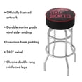 thumbnail image 5 of Trademark Gameroom Ohio State University Smoking Brutus Bar Stool with Padded Seat, 5 of 5