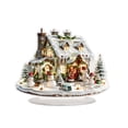 thumbnail image 2 of Winter Acrylic House With Snowman And Christmas Tree Acrylic Ornament, 2 of 9