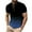 Multicolor, variant on WREESH Men's Beach Vibe Henley Shirts Short Sleeve Gradient Shirt with Printing Button Perfect for Casual Multicolor