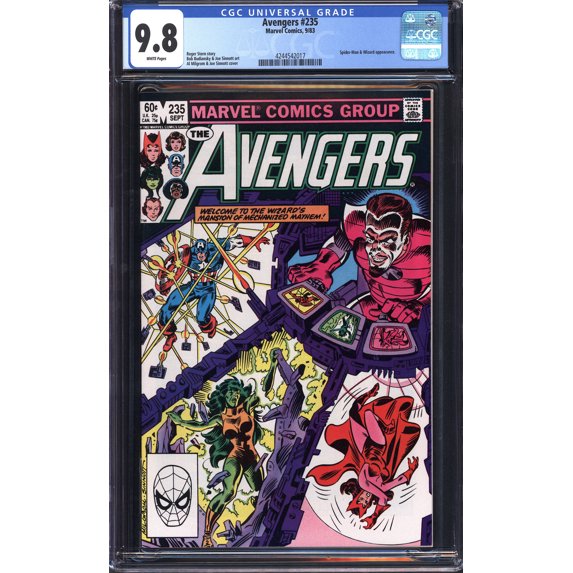 Avengers #235 - CGC 9.8 Comic Book