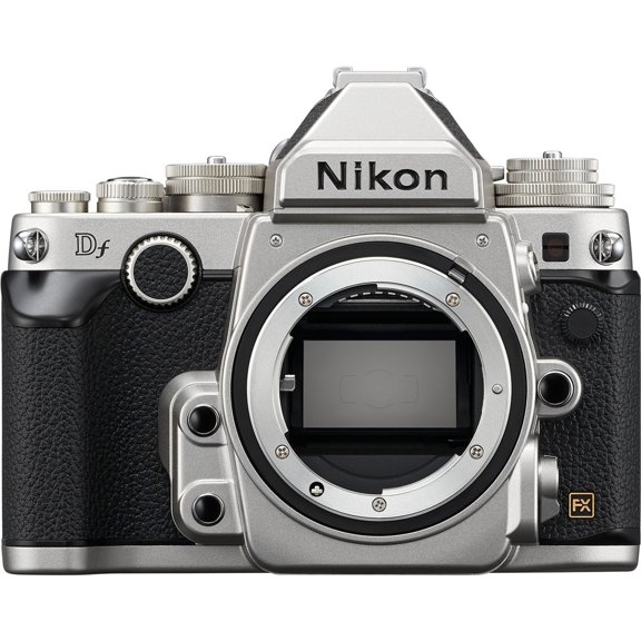 Restored Nikon Df 16.2 Megapixel Digital SLR Camera Body Only, Silver (Refurbished)
