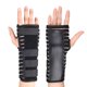 thumbnail image 1 of 1 par de férulas transpirables para muñeca, alivio para el túnel carpiano, esguinces y tendinitis (negro), 1 of 6