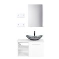 thumbnail image 6 of ELECWISH Wall Mounted 28 Inch Bathroom Vanity Wood Floating Cabinet With Mirror Vessel Sink, 6 of 12