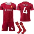 thumbnail image 1 of 2024-2025 Liverpool Home Kids Adult Football Shirt With Socks, 1 of 2