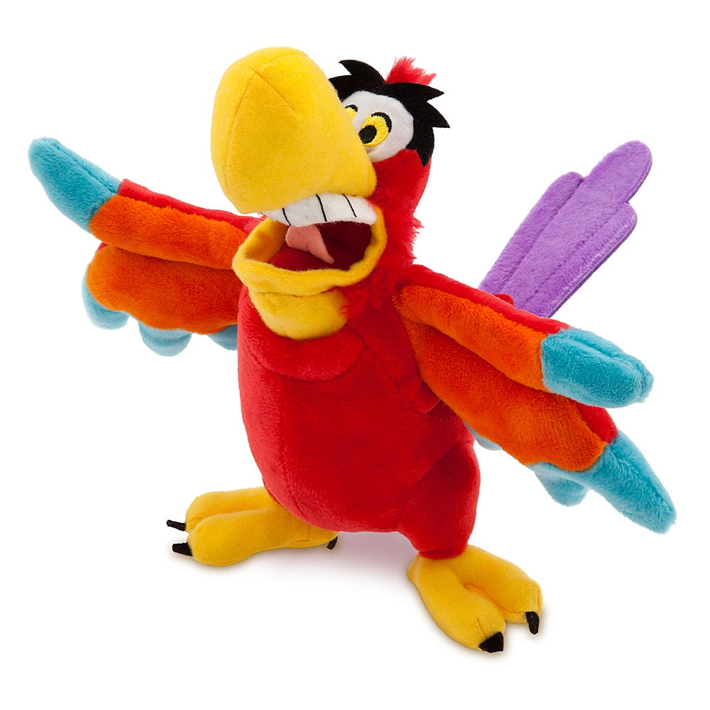 Disney Aladdin Iago Plush Stuffed Animal 6" Scarlet Macaw Applause Vintage 90s for sale online 