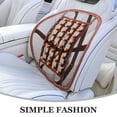 thumbnail image 3 of UPOUART Lumbar Back Pillow Coffee Rectangular Ergonomic Support 1Pcs, 3 of 5