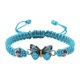 thumbnail image 1 of Pulseras para mujer, regalos para mujer, pulsera para enamorados, pulsera tejida a mano para San Valentín, joyería para novias, pulsera con dije de mariposa., 1 of 2