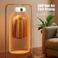 thumbnail image 5 of JahyShow Portable Clothes Dryer, Small Dryer with Remote Control, Compact Foldable Travel Clothes Dryer with Dry Bag for RV, Travel, Home, 5 of 7